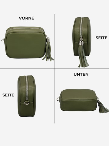 Brise Crossbody Bag 'Kira Silver' in Green