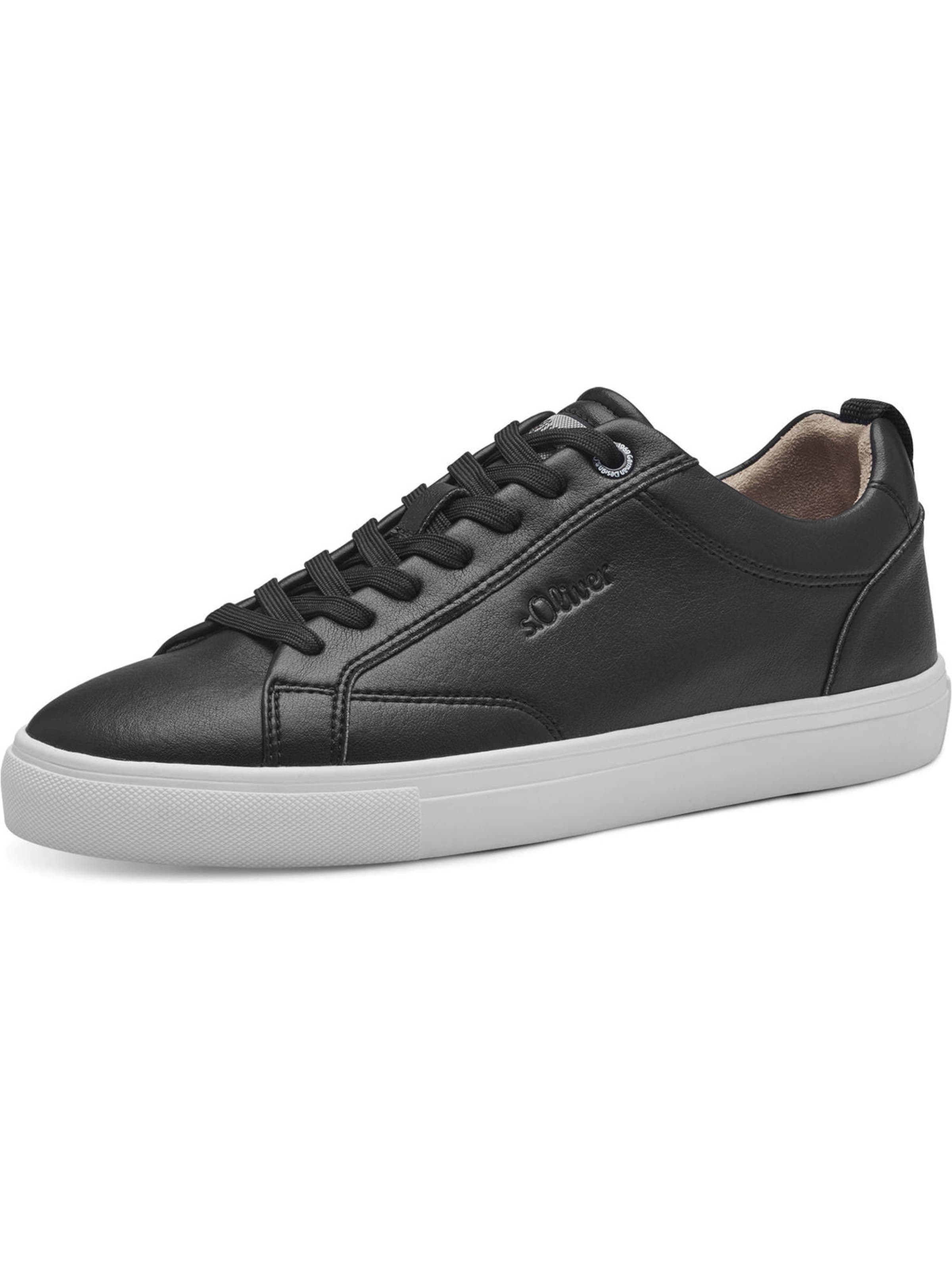 s.Oliver Sneaker in Schwarz: Vorderseite