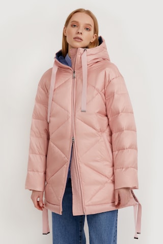 Finn Flare Winter Coat in Pink: front