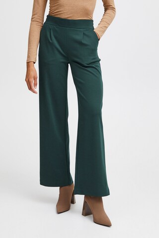 b.young Wide leg Pants 'Rizetta 2' in Green: front