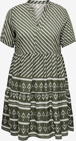 ONLY Carmakoma Dress in Green: front