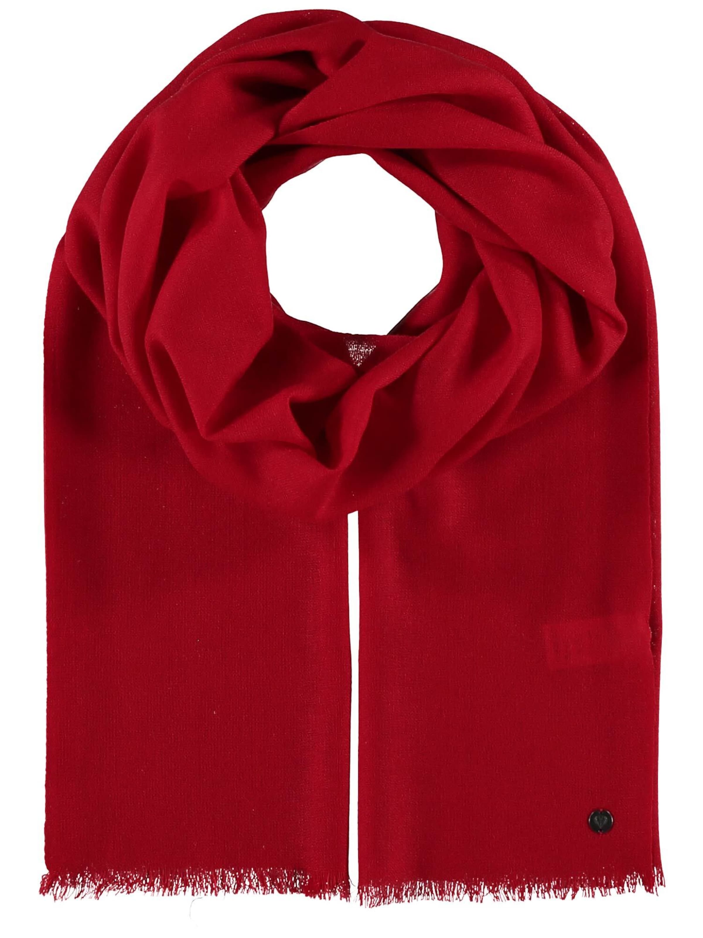 FRAAS Schal in Rot: Vorderseite