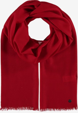 FRAAS Schal in Rot: Vorderseite