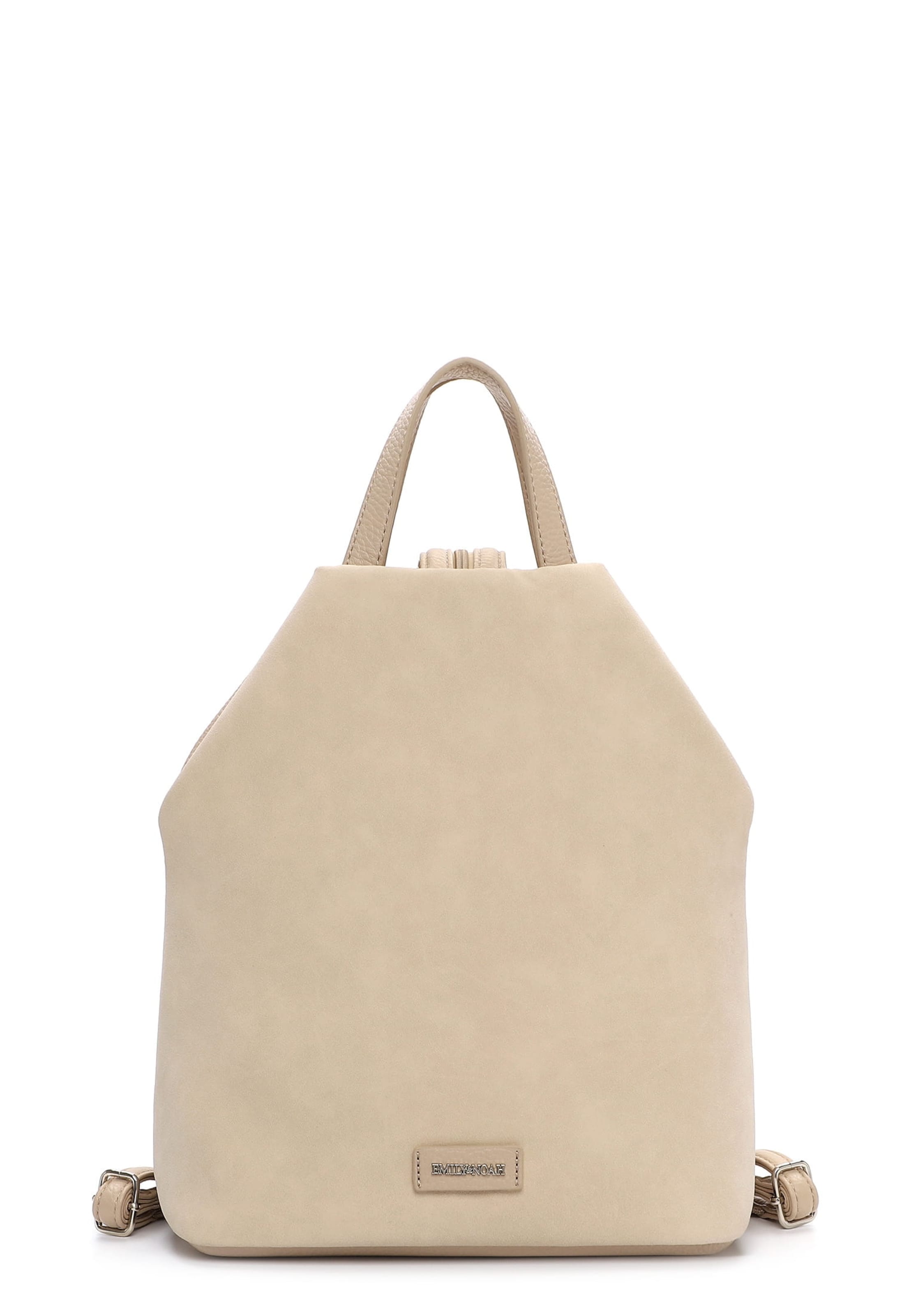 Sac à dos 'Jeanna' Emily & Noah en beige : devant