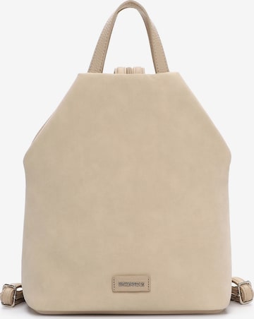 Sac à dos 'Jeanna' Emily & Noah en beige : devant