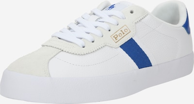 Sneaker bassa 'COURT VLC II' Polo Ralph Lauren di colore genziana / oro / bianco / bianco lana, Visualizzazione prodotti