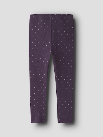 NAME IT Skinny Leggings 'NMFODELE' in Purple