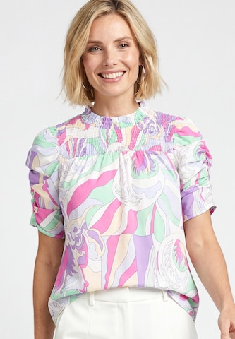 Usha Blouse 'Fashion Look' in Lila