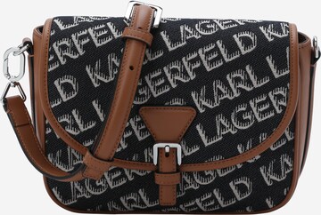 Karl Lagerfeld Τσάντα ώμου 'ESSENTIAL' σε μαύρο: μπροστά