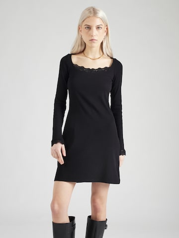 Monki - Vestido em preto: frente