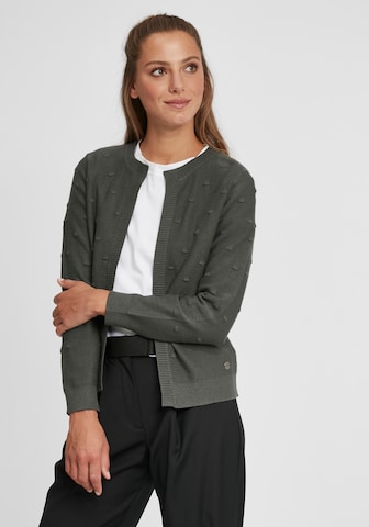 Oxmo Knit cardigan 'Kalotta' in Grey: front