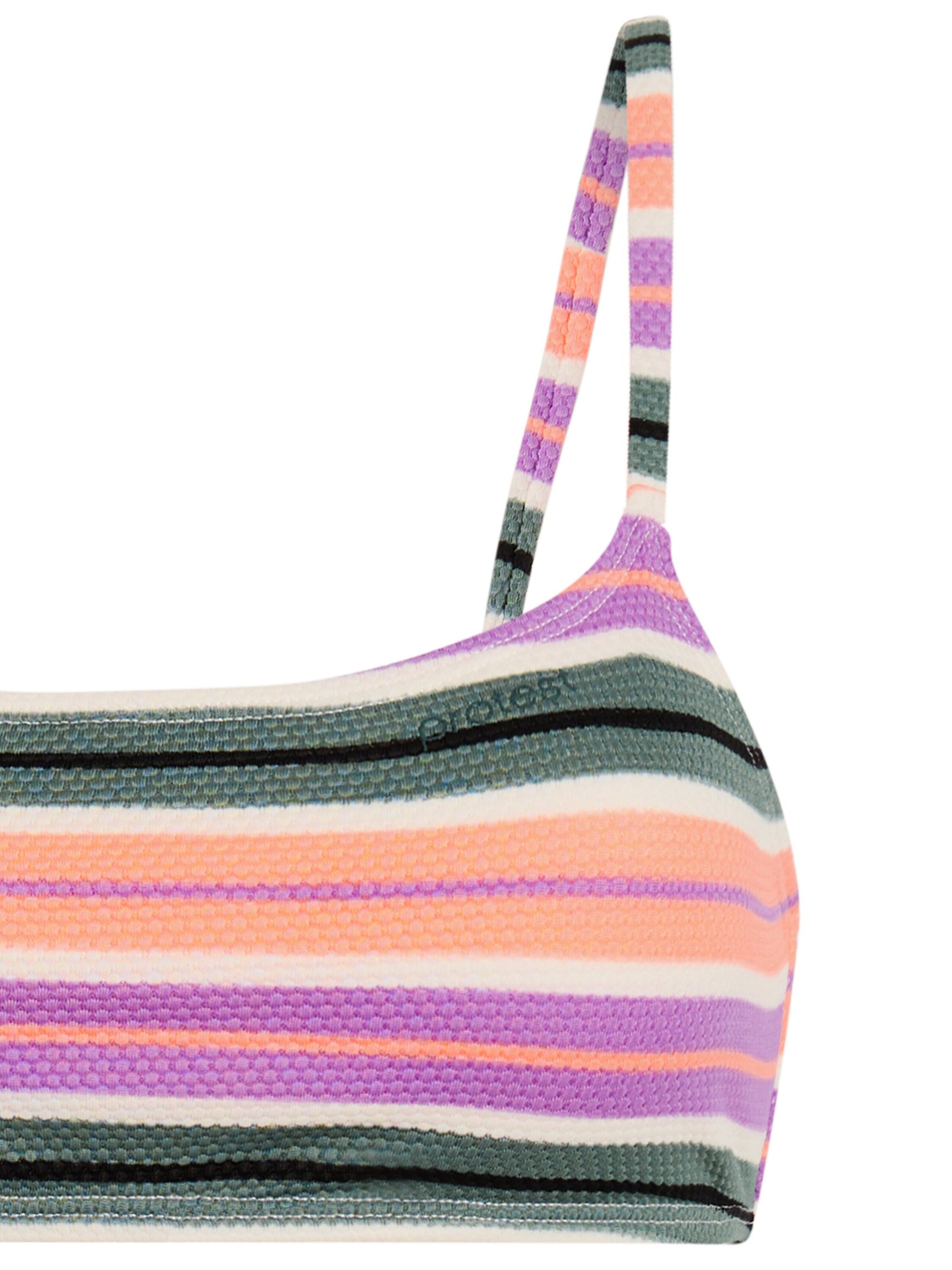 PROTEST Bustier Bikinitop 'MIXElif'‌‌‌‌‌‌‌ in Lila