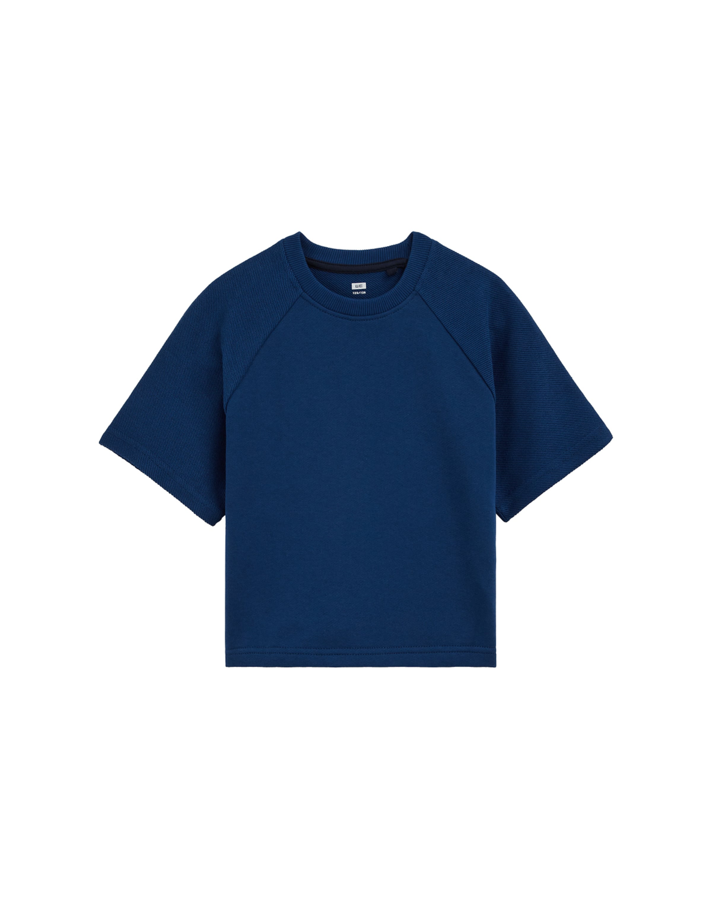 Sweat WE Fashion en bleu : devant