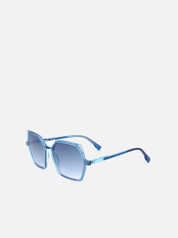 Karl Lagerfeld Zonnebril in Blauw: voorkant