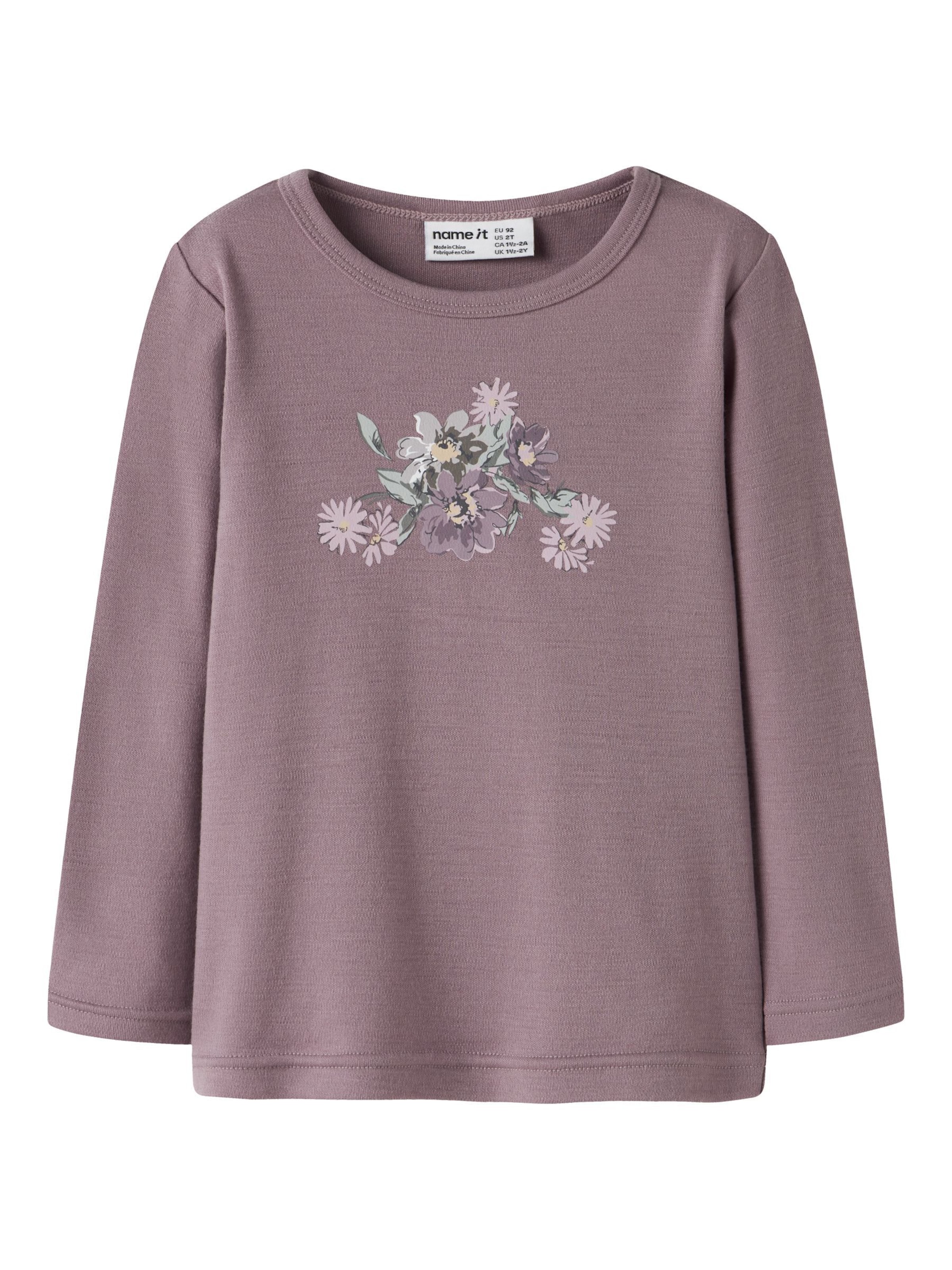 NAME IT - Camiseta en lila: frente