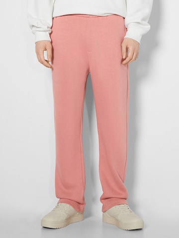 Pantalon Bershka en rose : devant