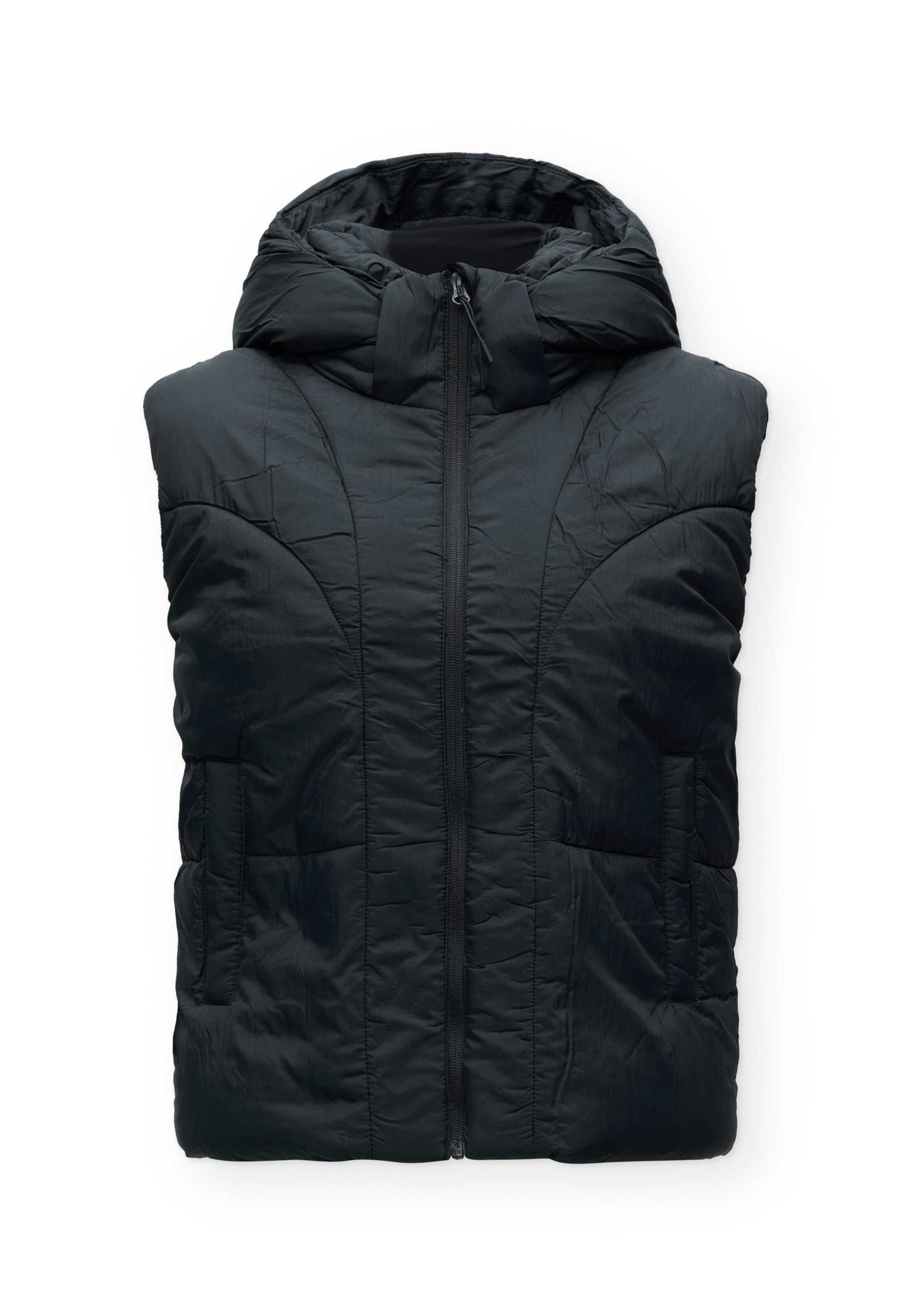 4F Sports vest in Black: front