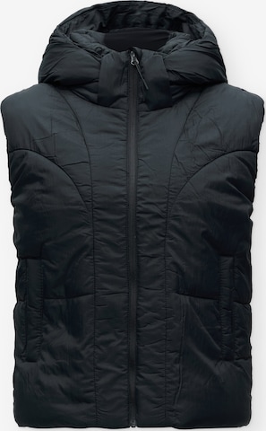 Gilet sportivo di 4F in nero: frontale