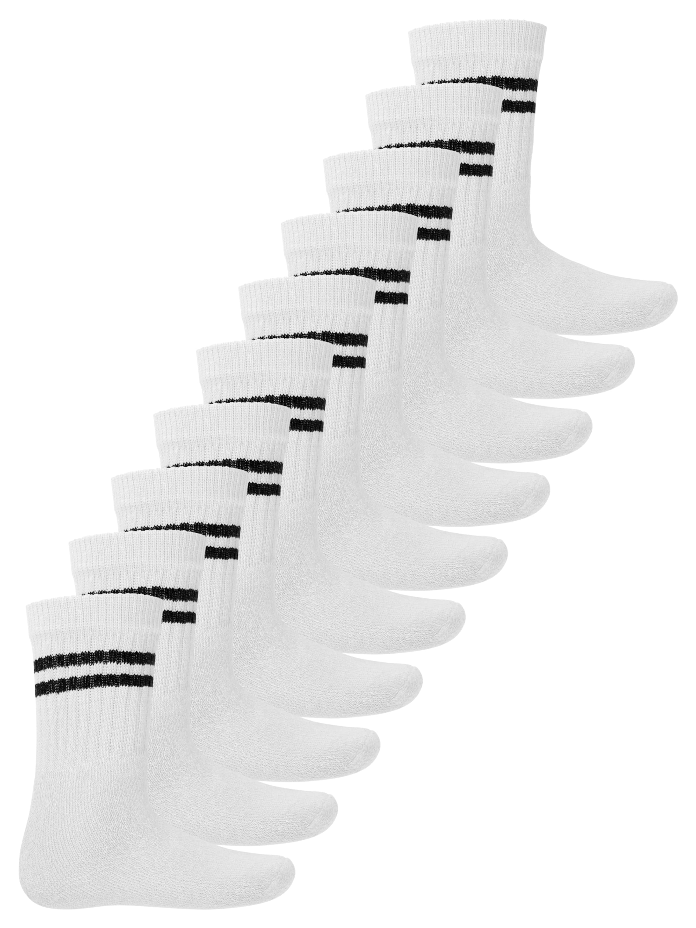 MT Sportsocken 'Tennis'‌‌‌‌‌ in Weiß: Vorderseite