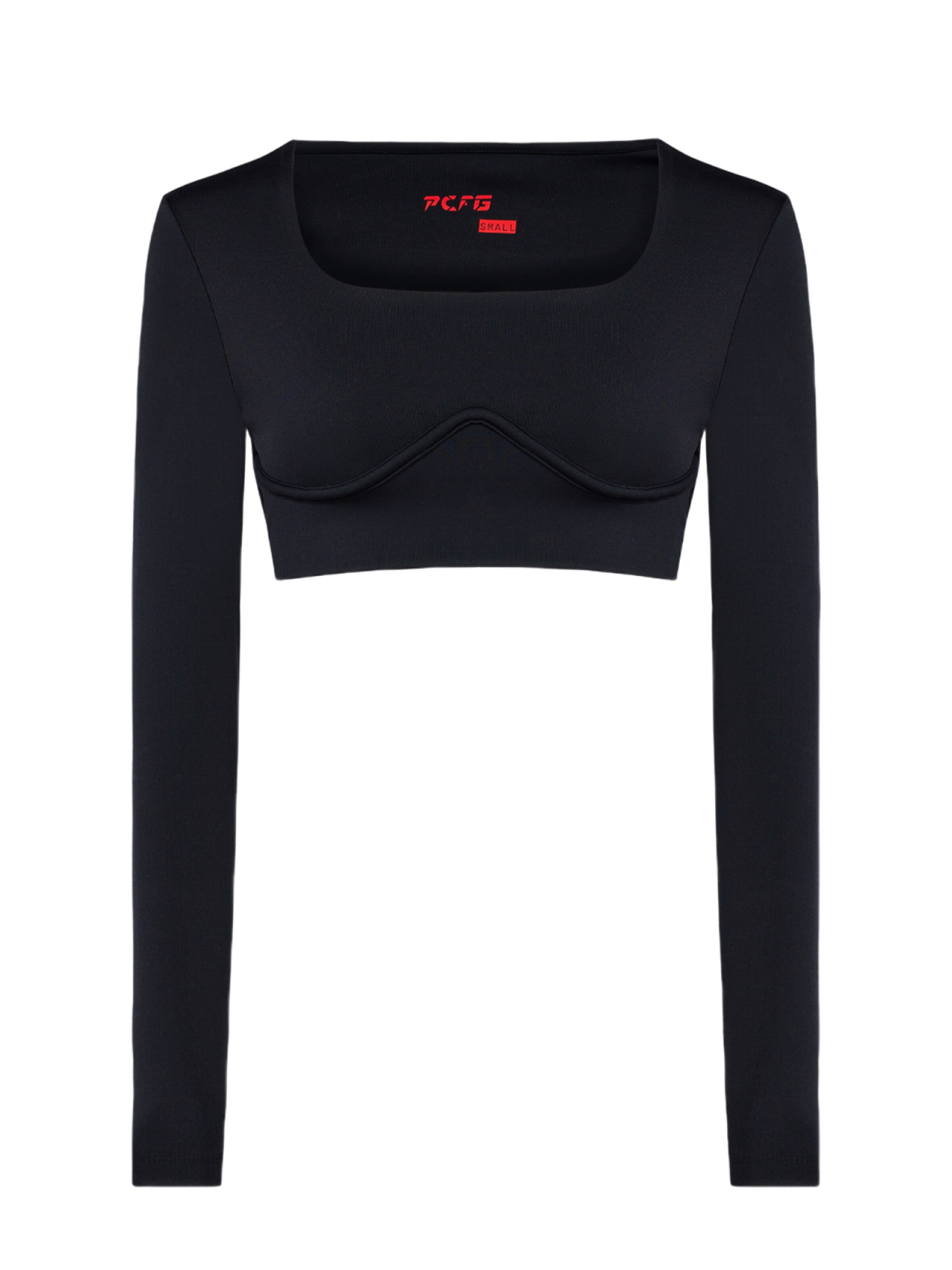 PCFG Top in Schwarz: Vorderseite