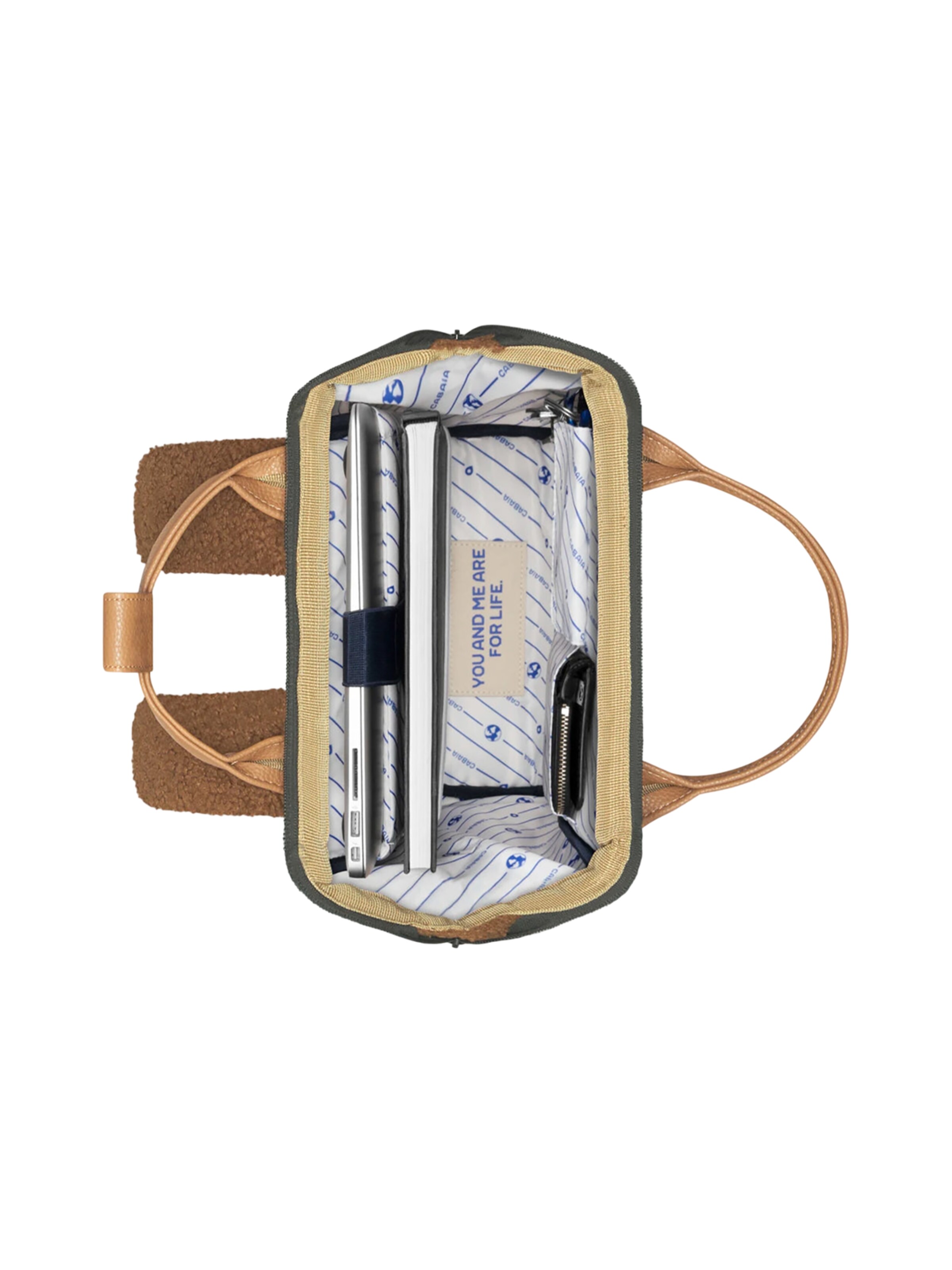 Cabaia Rucksack 'Tucson S'‌‌‌‌‌‌‌ in Braun