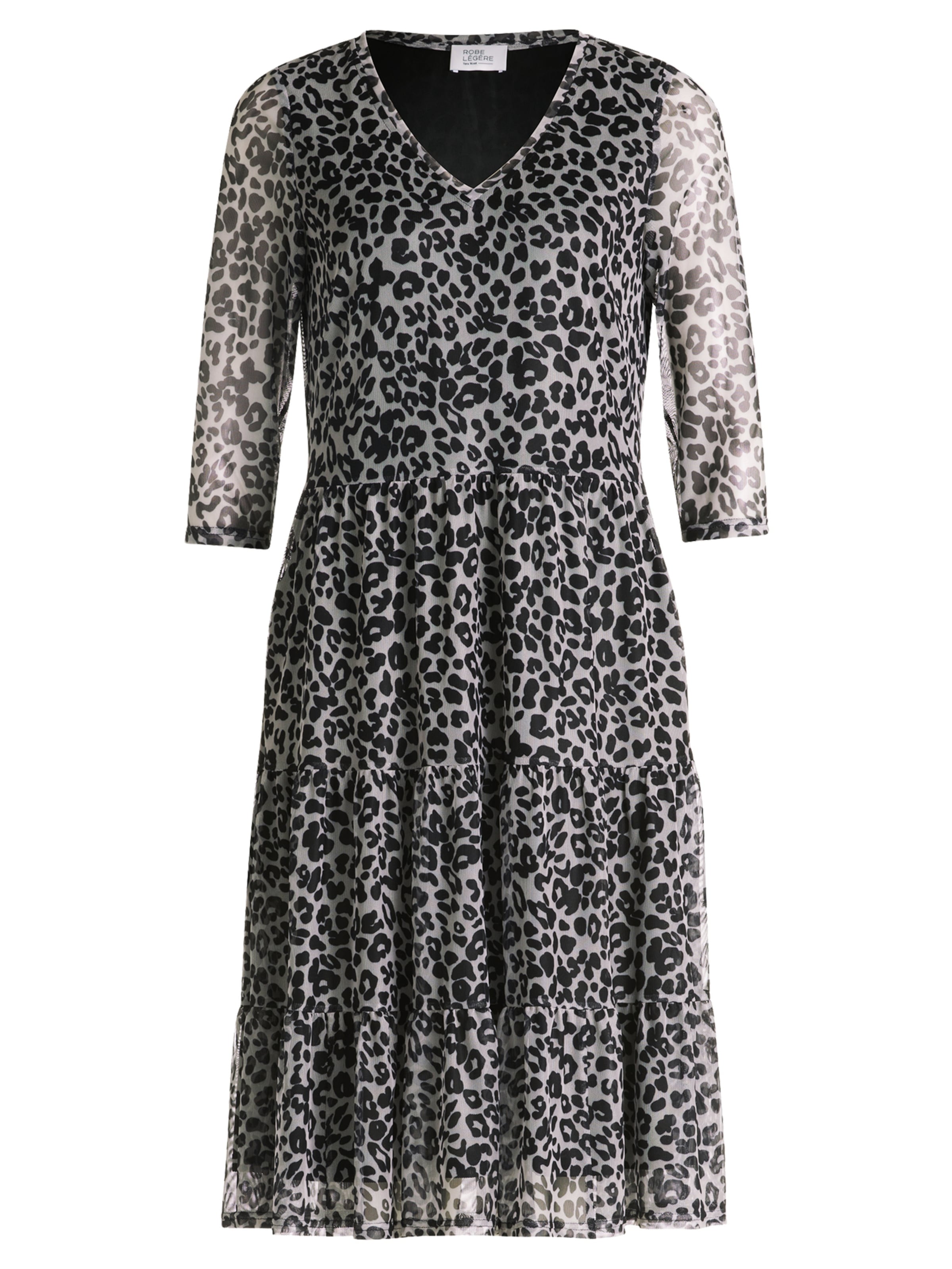 Vera Mont Jurk in Grijs: voorkant