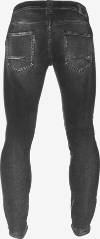 Le Temps Des Cerises Skinny Jeans in Zwart