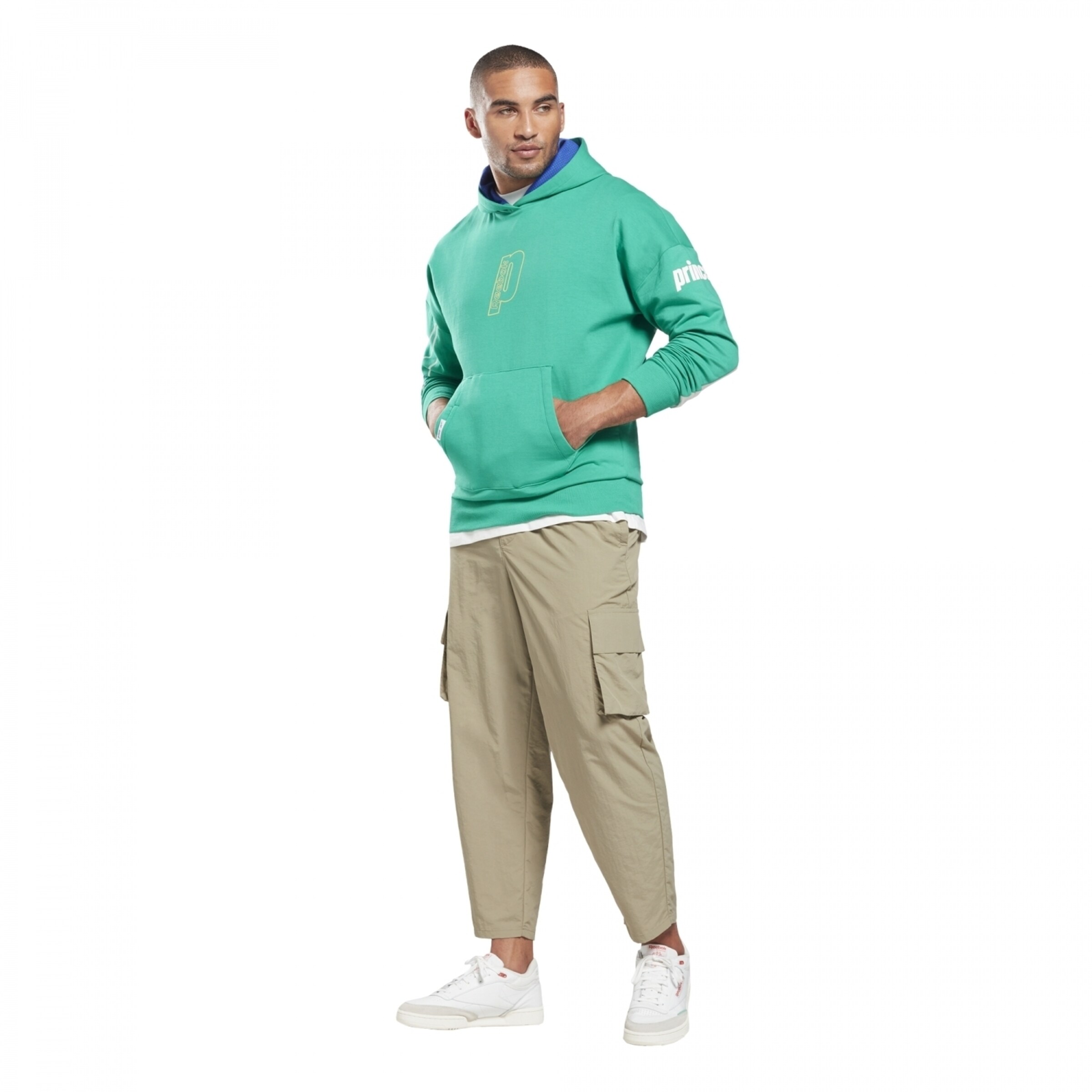 Reebok Sweatshirt 'Prince' in Green