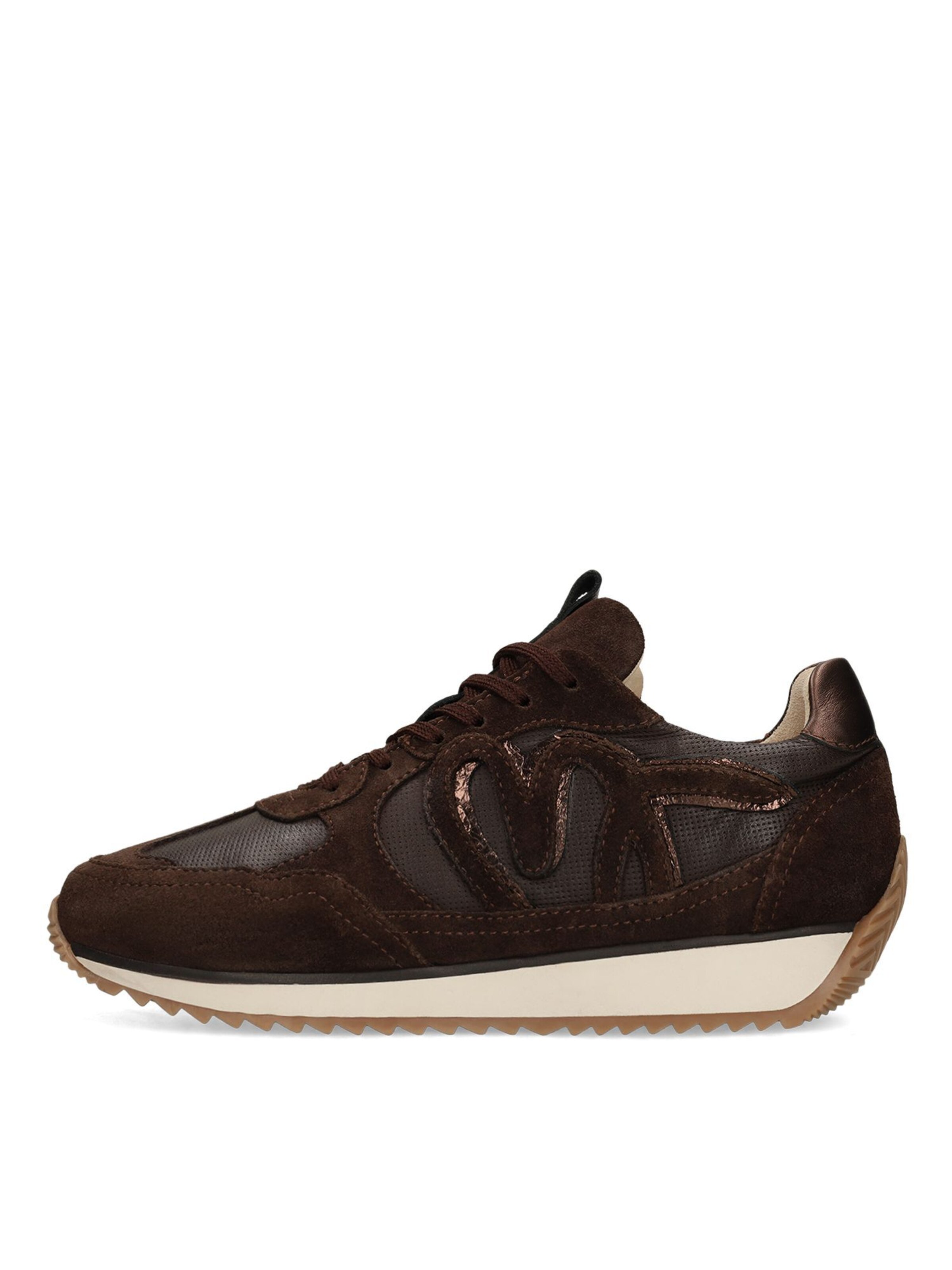 MANFIELD Sneaker in Braun