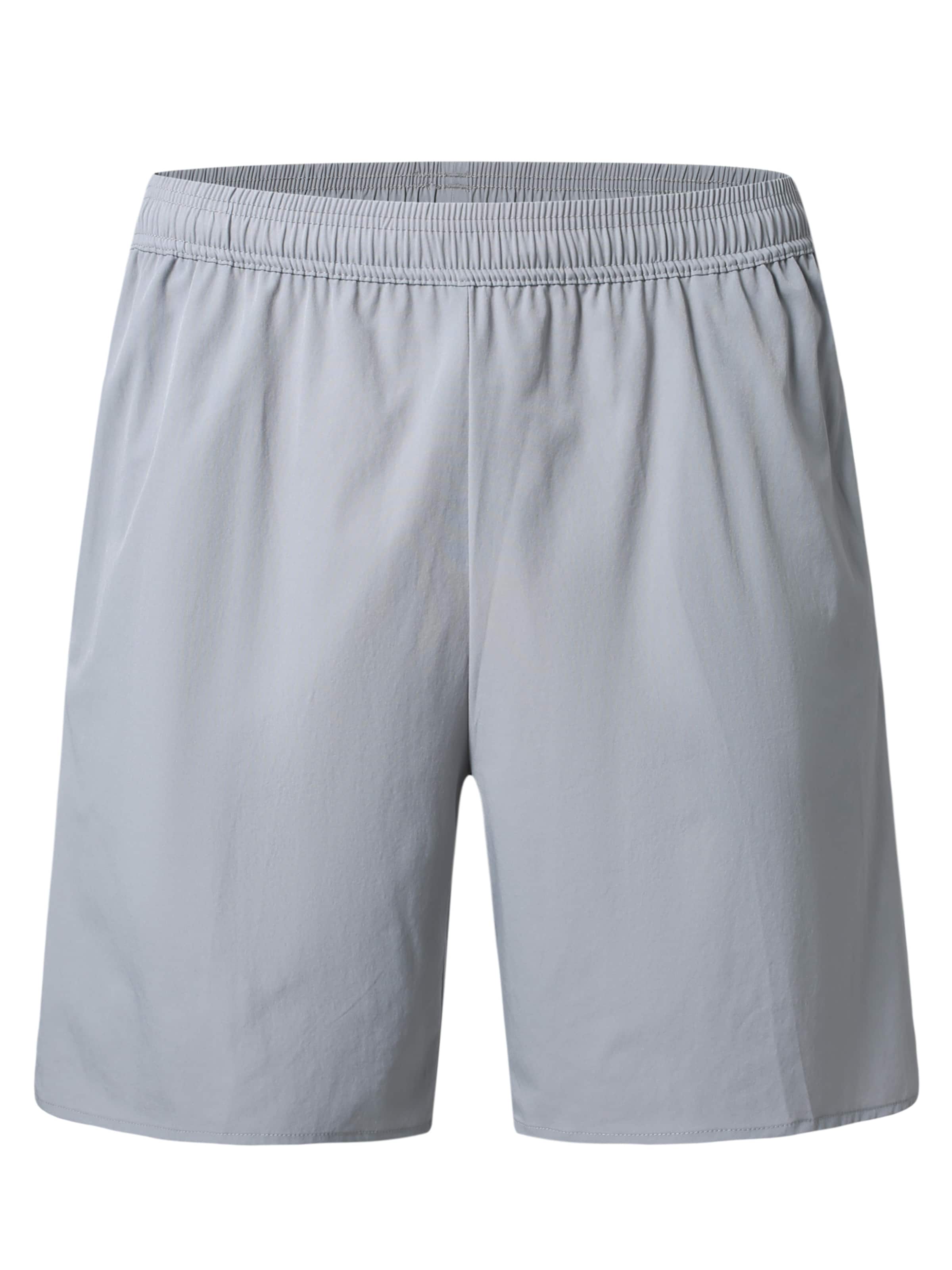 YOUTHUP Loose fit Workout Pants 'Sommerlauf' in Grey: front