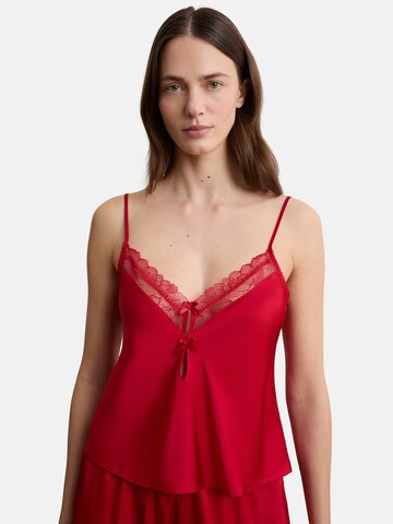 ETAM Slaapshirt 'Minuit' in Rood: voorkant