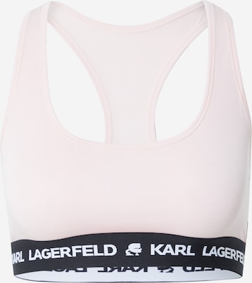 Karl Lagerfeld Bra in Pink: front