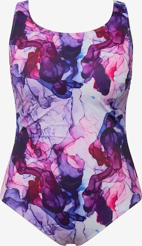 Bustier Maillot de bain Ulla Popken en mélange de couleurs : devant