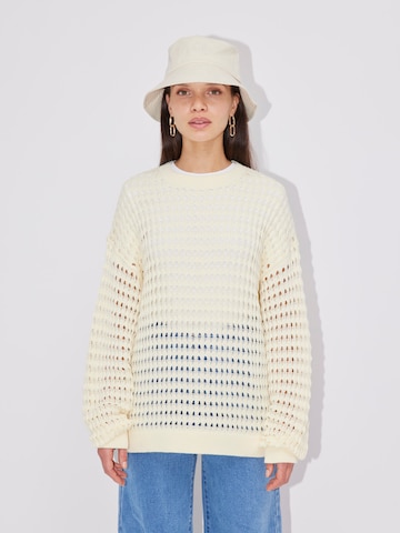 LeGer by Lena Gercke - Pullover 'Astrid' em branco: frente