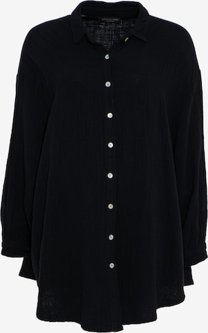 SASSYCLASSY Blouse in Zwart: voorkant