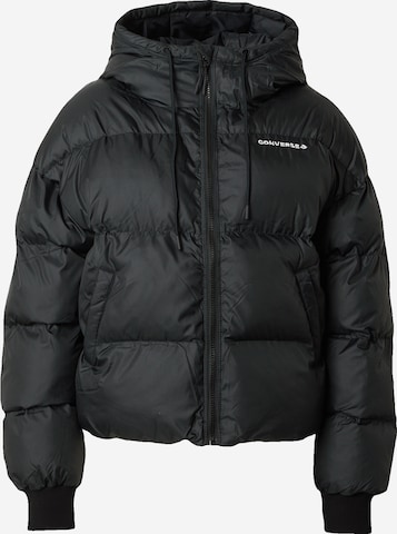 CONVERSE Winter Jacket in Black: front