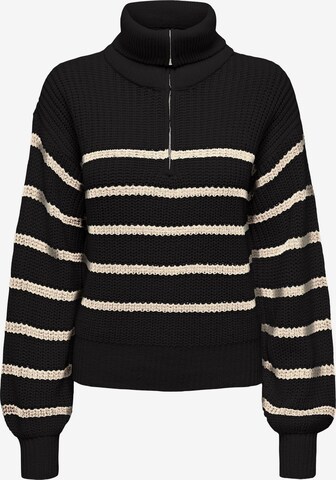 Pull-over 'JUSTY' JDY en noir : devant