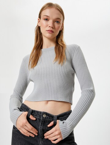 Koton Sweatshirt in Grau: Vorderseite