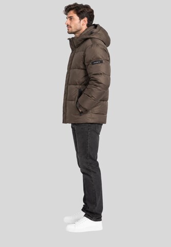 Elara Winterjas in Bruin