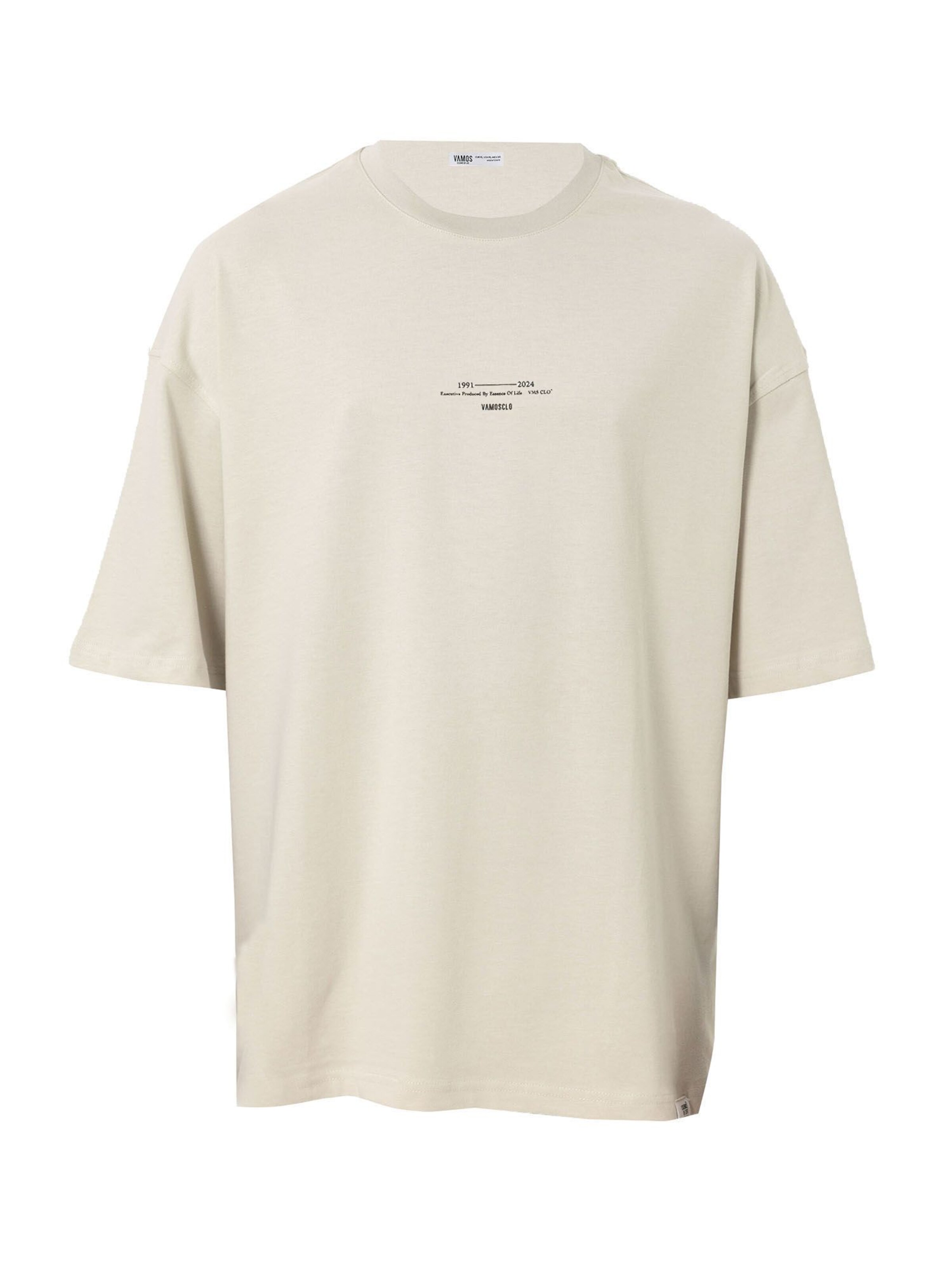 VAMOS CLO Футболка в Бежевый: спереди