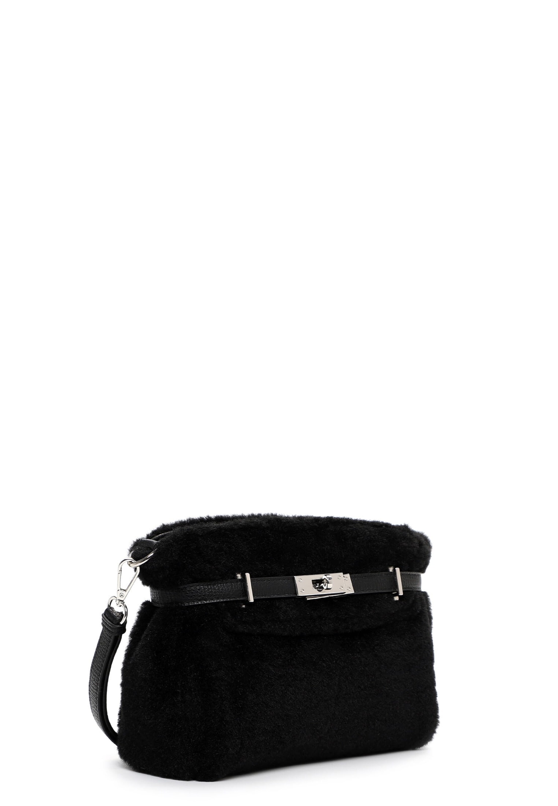 Emily & Noah Schoudertas 'Heather' in Zwart