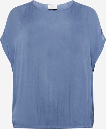 KAFFE CURVE Blouse 'Ami Stanley' in Blue: front