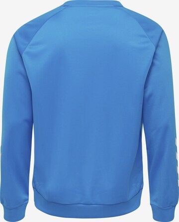 Hummel Sportsweatshirt in Blauw