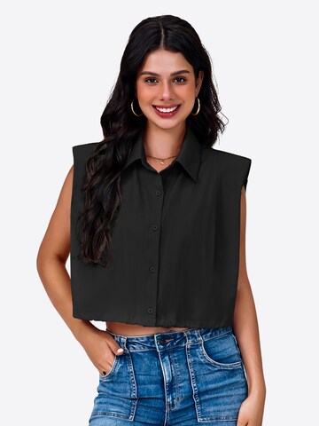 Imily Bela Блуза в черно: отпред