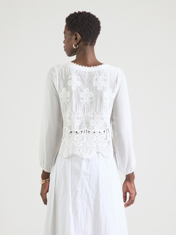 Hailys Blouse 'LS C BL Al44mina' in White