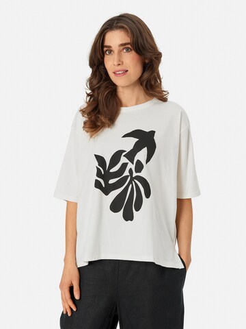 Masai Shirt 'Doreann' in Wit: voorkant