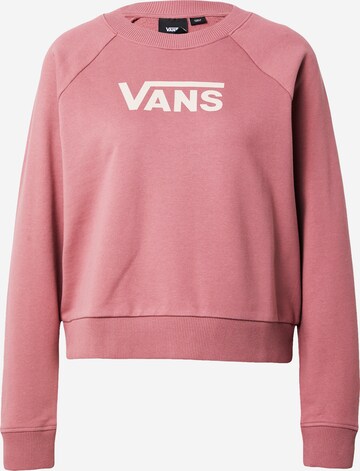 Sweat-shirt 'Flying' VANS en rose : devant