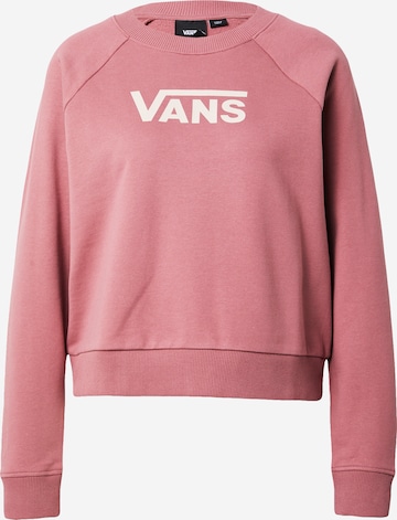 VANS Sweatshirt 'Flying' i rosa: framsida