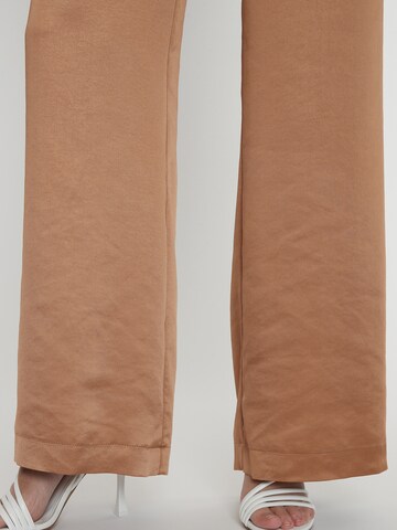 Ana Alcazar Regular Trousers 'Pahisea' in Brown