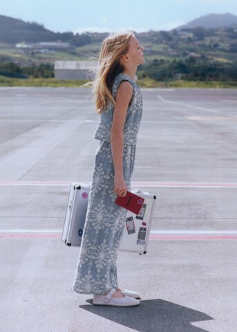 MANGO KIDS Dungarees 'Creta' in Blue